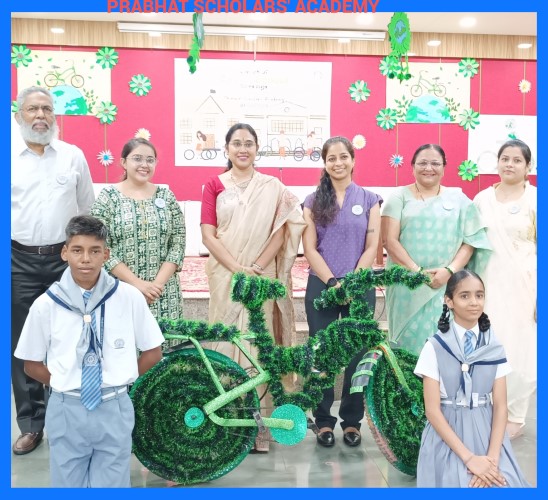 Students participating in school life